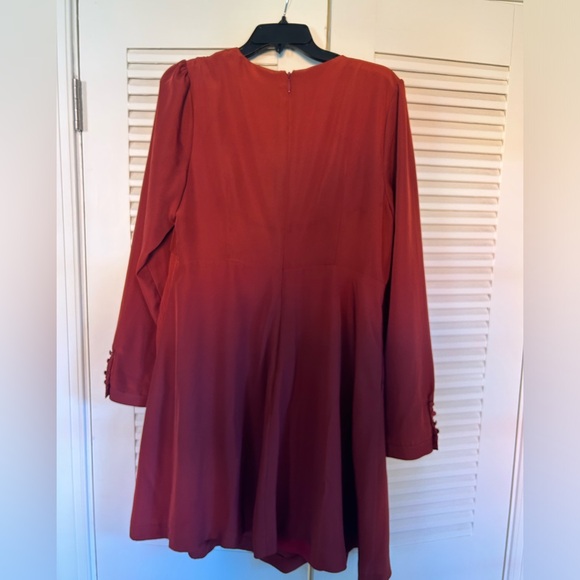Rust colored ModCloth dress - Picture 4 of 4
